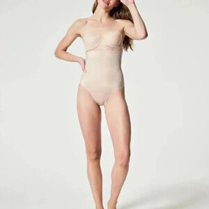 NWOT Spanx Suit Your Fancy High-Waisted Thong S